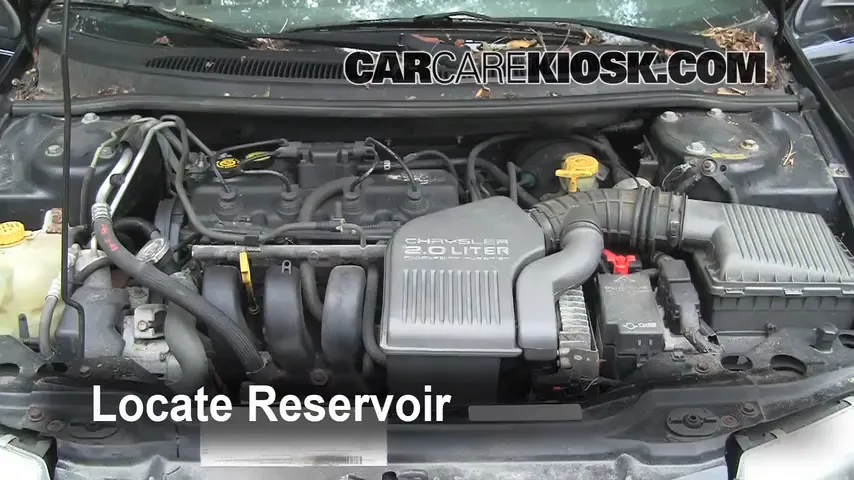 1996 Plymouth Breeze 2.0L 4 Cyl. Windshield Washer Fluid